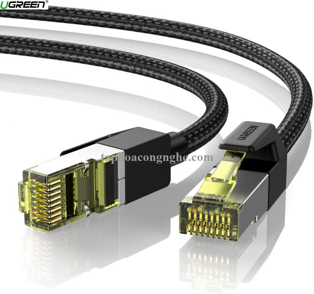 Ugreen 80420 0.5M CAT7 OD5.5mm cáp mạng truyền dữ liệu giữa các máy tính NW150 30080420